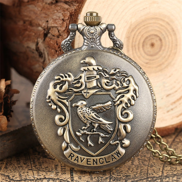 Hogwart Houses Vintage Style Pocket Watches