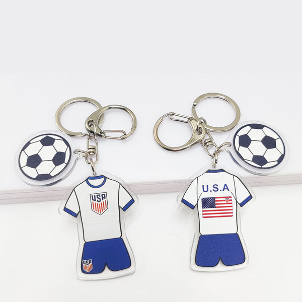 World Cup Souvenir Jersey Key Chains