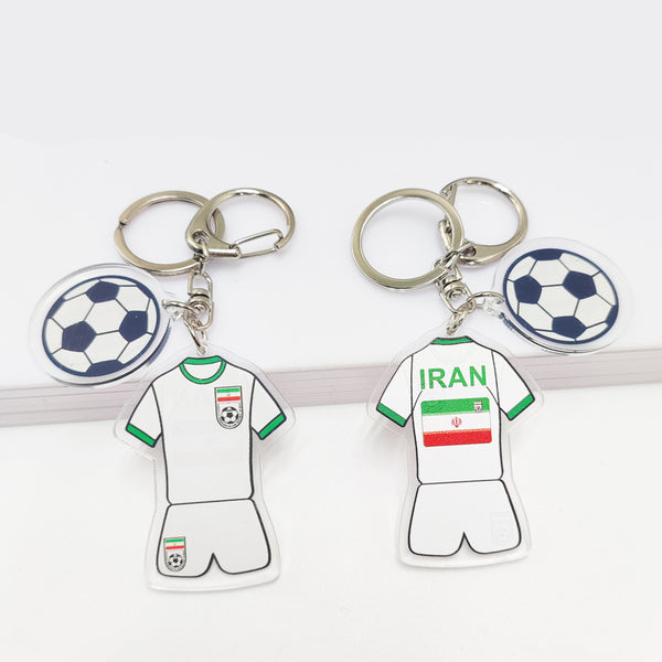 World Cup Souvenir Jersey Key Chains