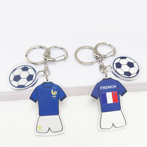 World Cup Souvenir Jersey Key Chains