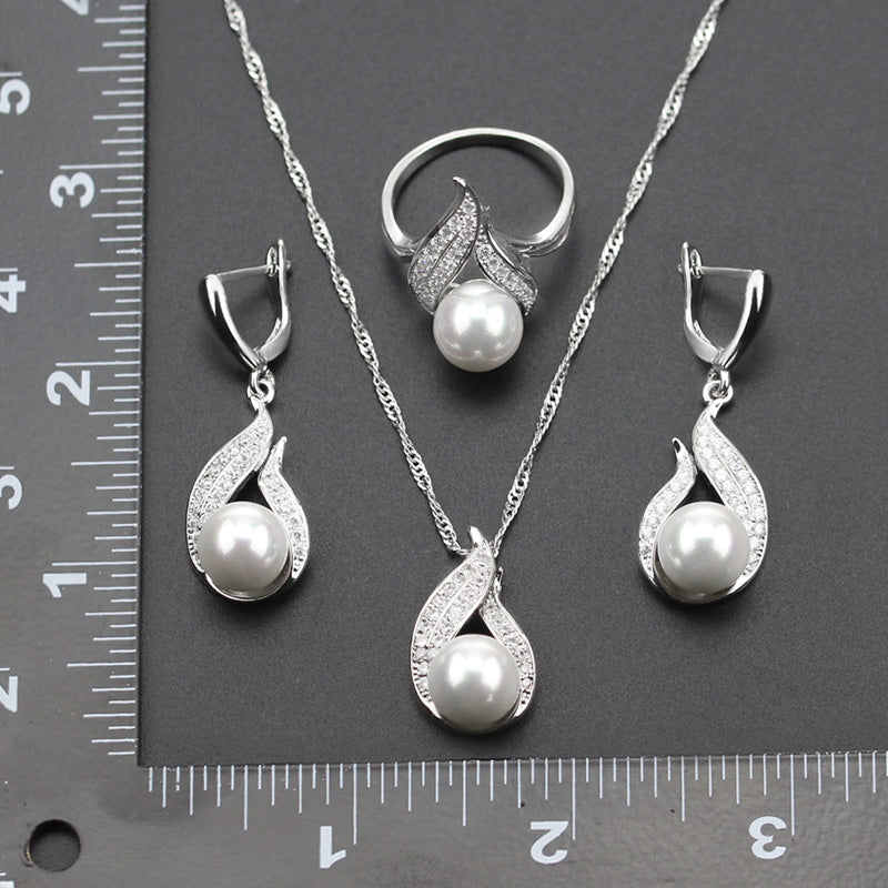 White Pearl Jewelry