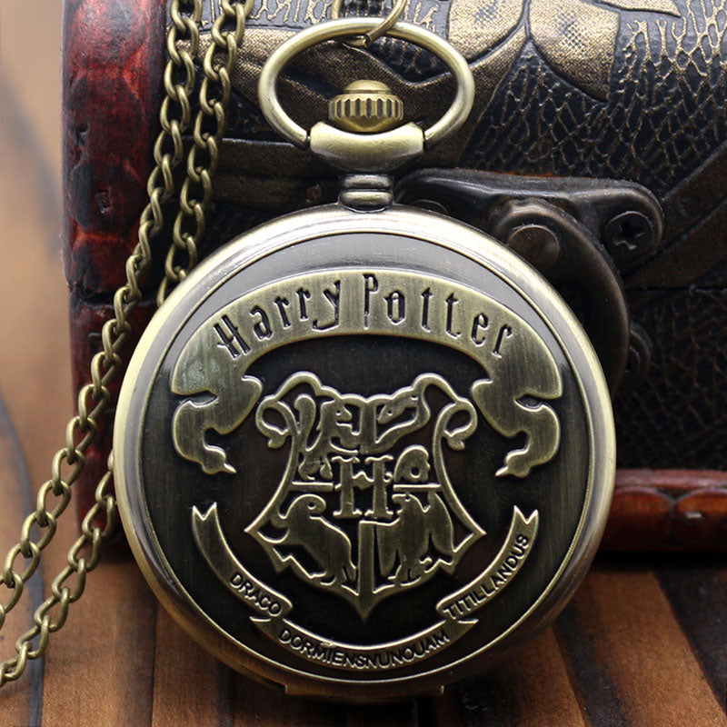 Hogwarts Emblem Pocket Watch