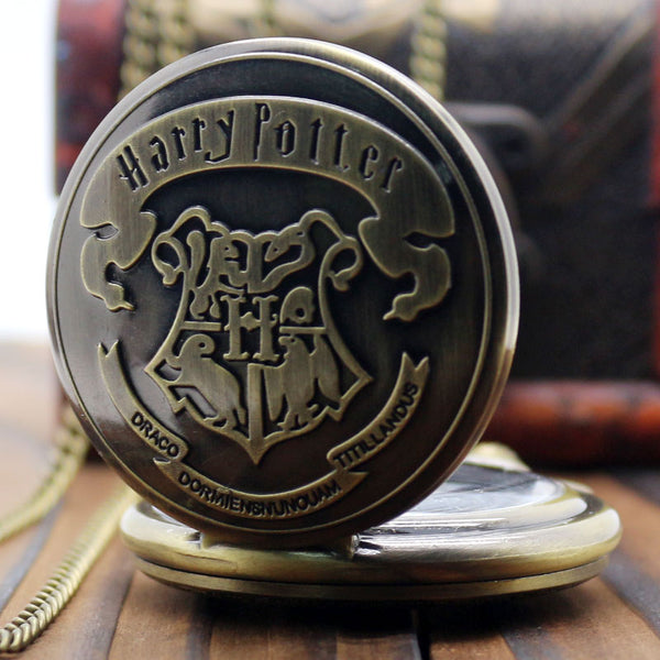 Hogwarts Emblem Pocket Watch