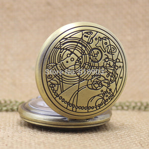 Doctor Who Pocket Watch Compass Pattern