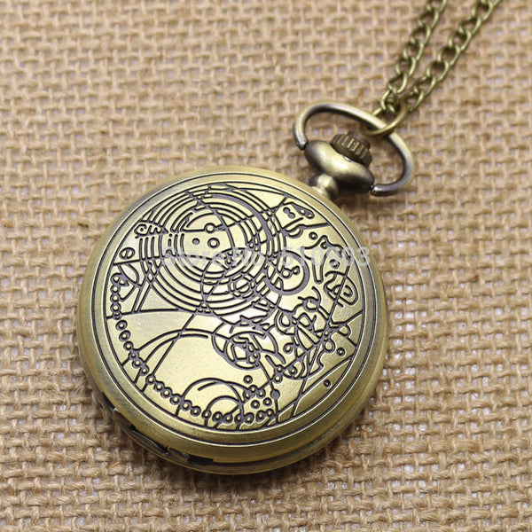 Doctor Who Pocket Watch Compass Pattern