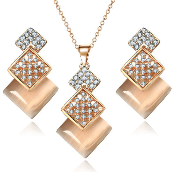 Geometric Jewelry Set