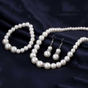 Simulated-Pearl Jewelry Sets