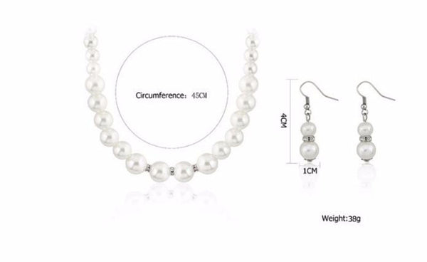 Simulated-Pearl Jewelry Sets