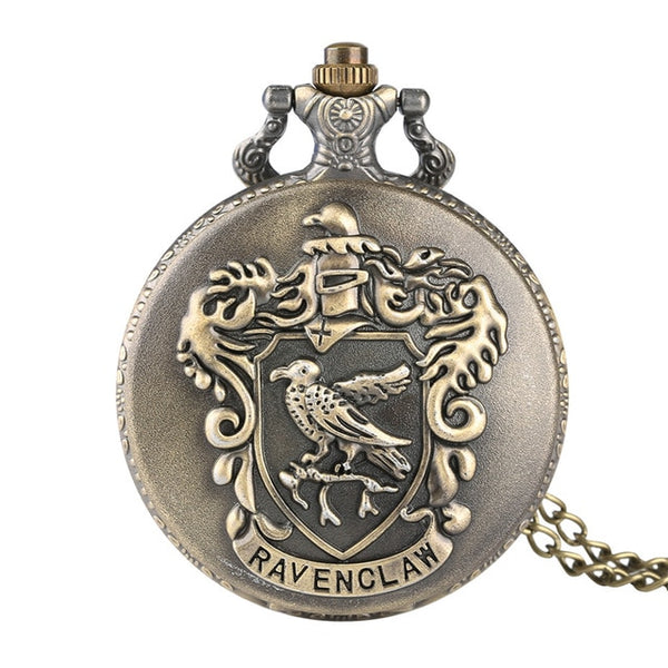 Hogwart Houses Vintage Style Pocket Watches